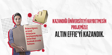 ALTIN EFFIE'Yİ KAZANDIK