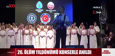 TV100 - Zeki Müren Vefatının 26'ncı Yıl Dönümünde Bodrum'daki Konserle Anıldı