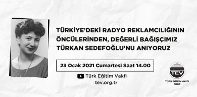 Türkan Sedefoğlu 30. Anma Yıl Dönümü-Online Mevlit ve Dua