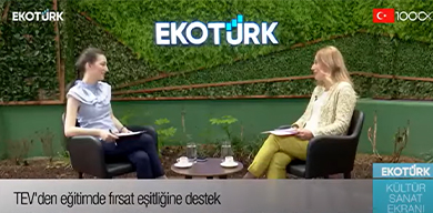 Ekotürk TV Ecem Koç Kültür Sanat Ekranı | TEV Genel Müdürü Banu Taşkın